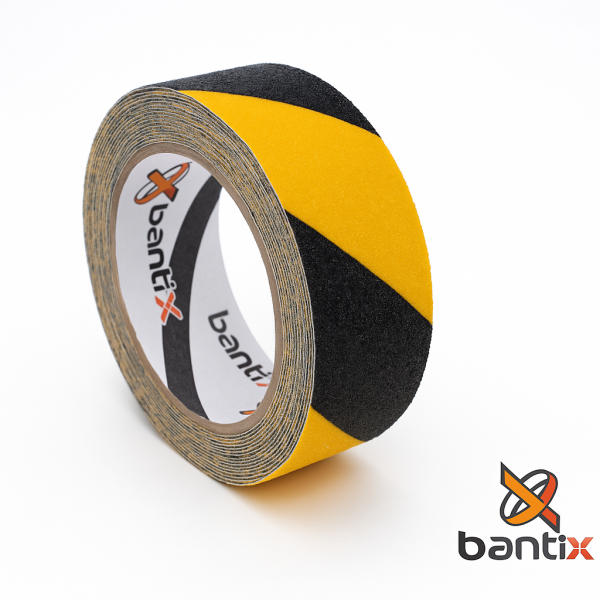 50MMX15 Metre Sarı-Siyah Merdiven Kaydırmaz Merdiven